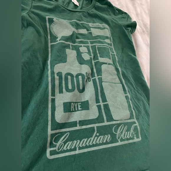 Canadian Club Rye Whisky T-shirt - Picture 2 of 6